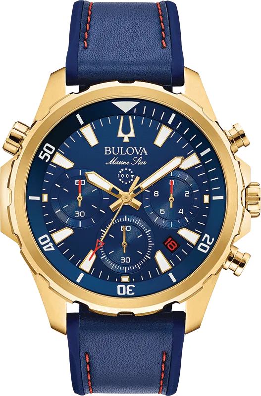Bulova Marine Star Men's Watch 97B168