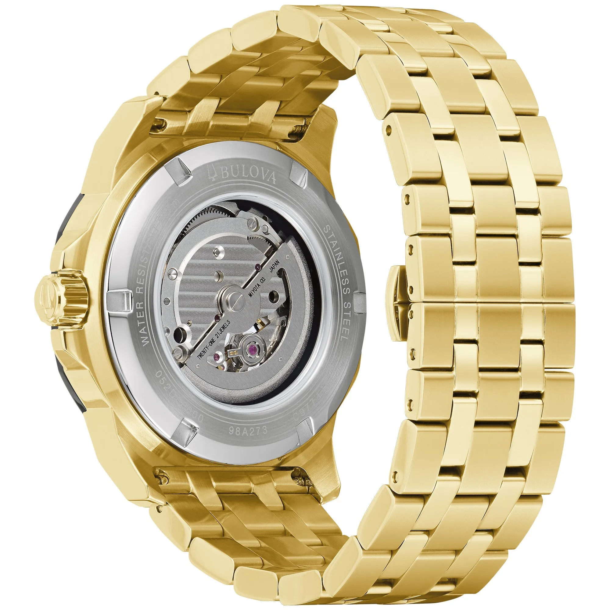 Bulova Performance Marine Star Mens Watch Stainless Steel