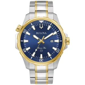 Bulova Performance Marine Star Mens Watch Stainless Steel
