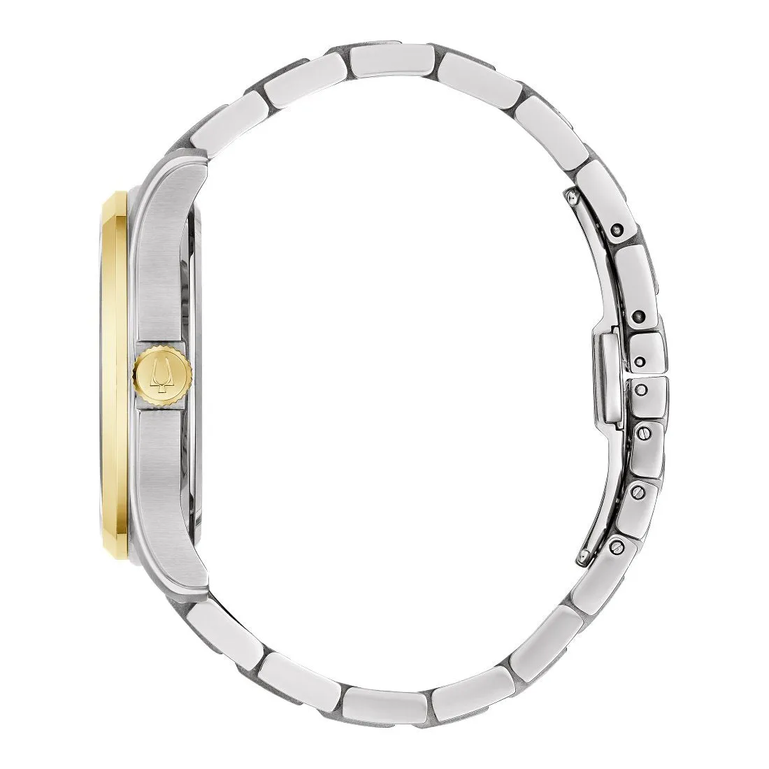 Bulova Wilton Mens Two Tone Watch