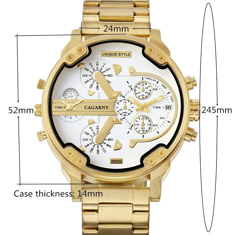 Business Watches With Dual Display for Men