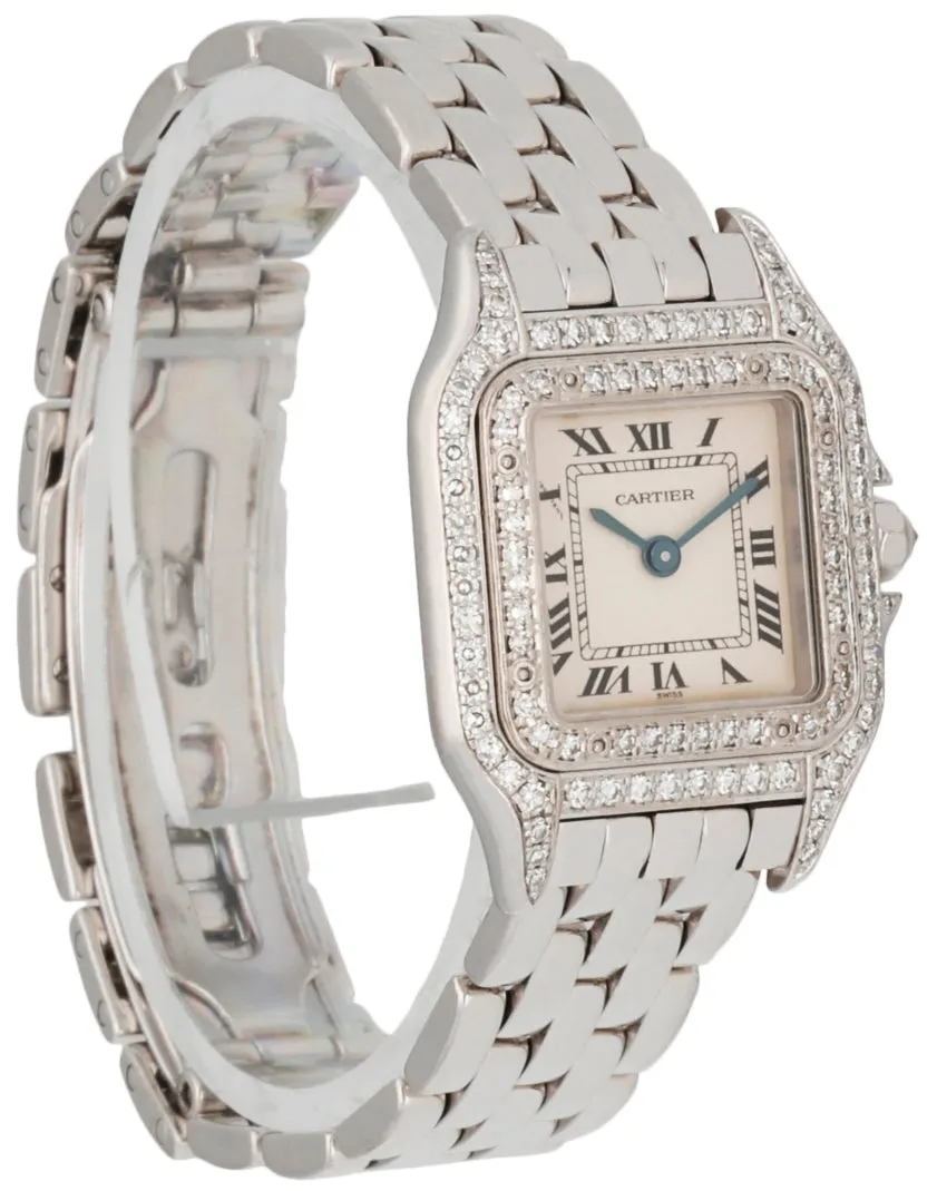 Cartier Panthere 1660 18K White Gold Diamond Ladies Watch
