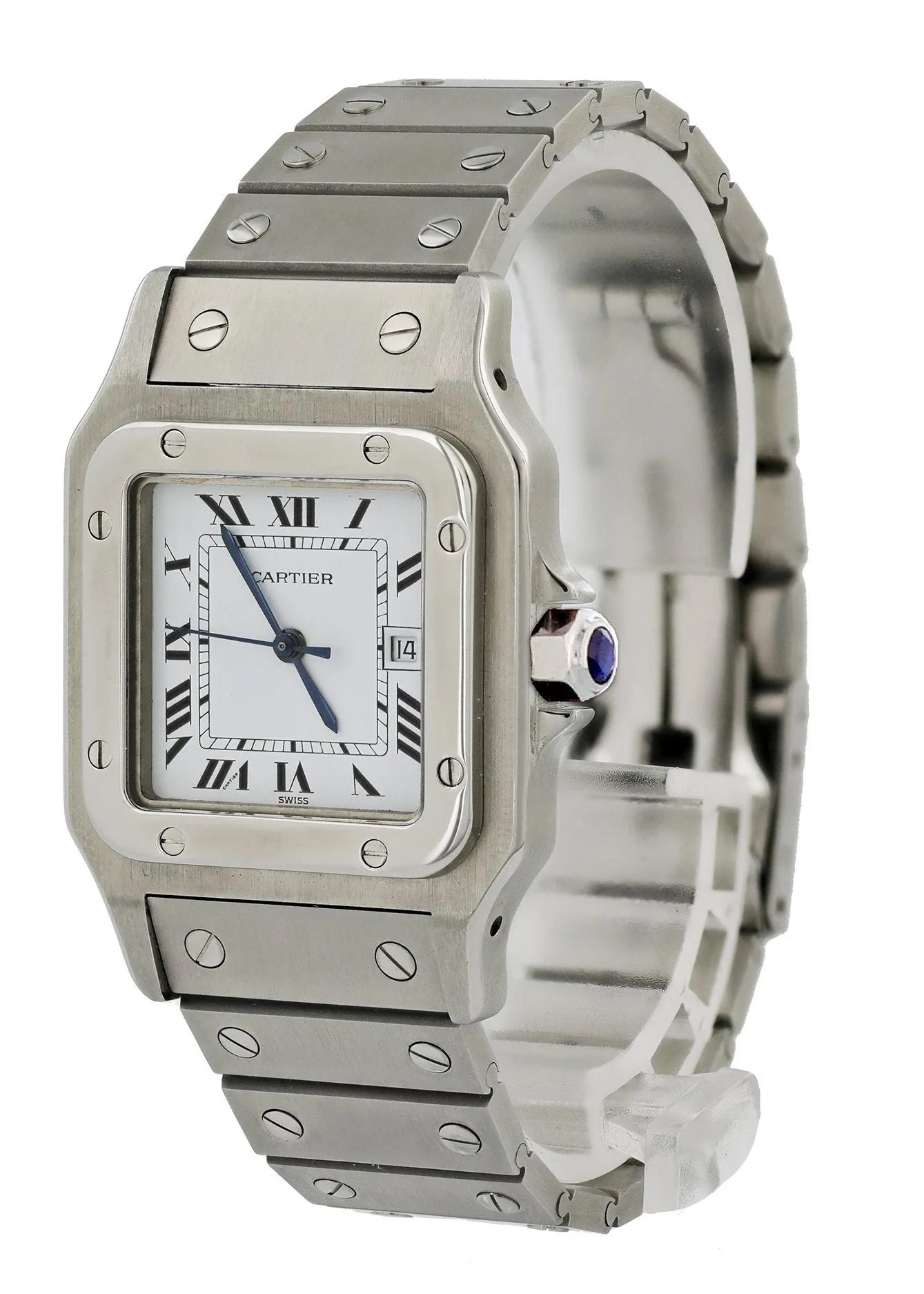 Cartier Santos Galbee Automatic Mens Watch