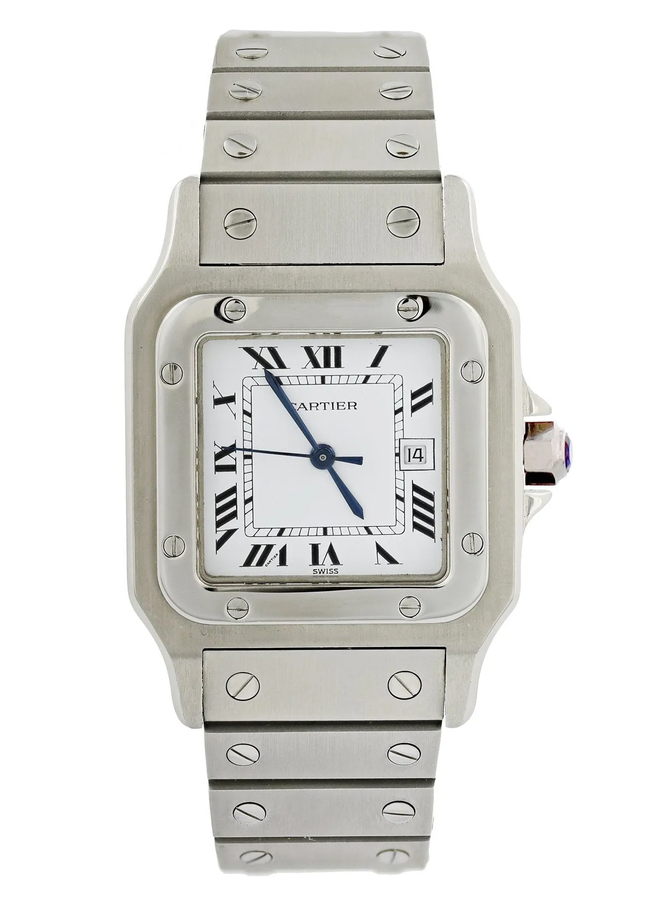 Cartier Santos Galbee Automatic Mens Watch