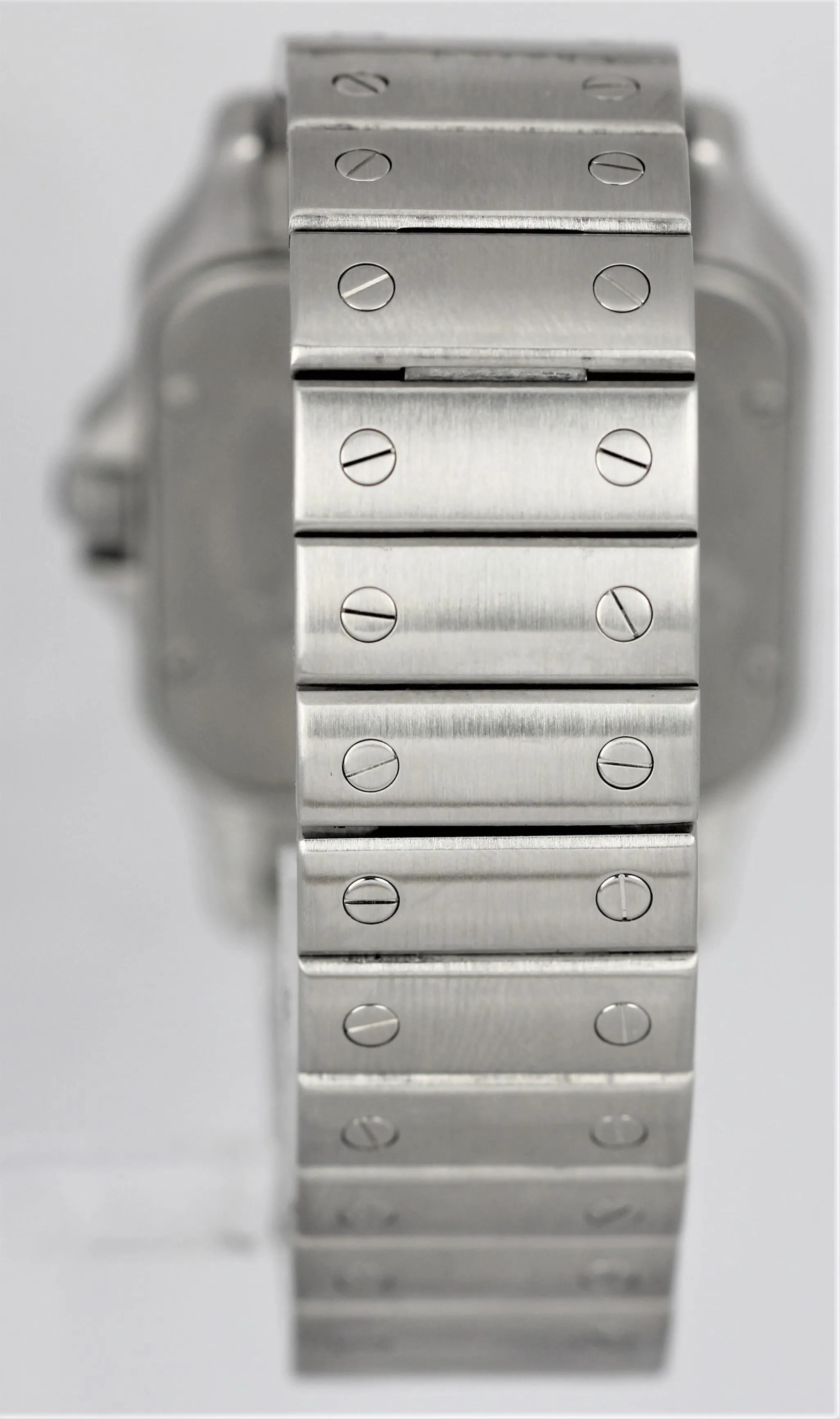 Cartier Santos Galbee XL Stainless Steel White Roman 32mm 2823 W20098D6 Watch
