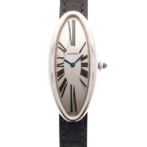 Cartier White Gold Baignoire Allongee Ref. W1532336