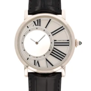 Cartier White Gold Rotonde Mystery Ref. W1556224