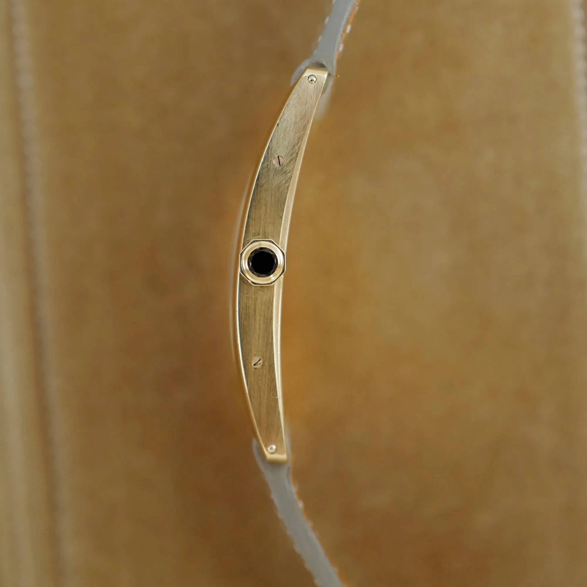 Cartier Yellow Gold Large Tank Cintree, Circa 1960s (New Arrival)