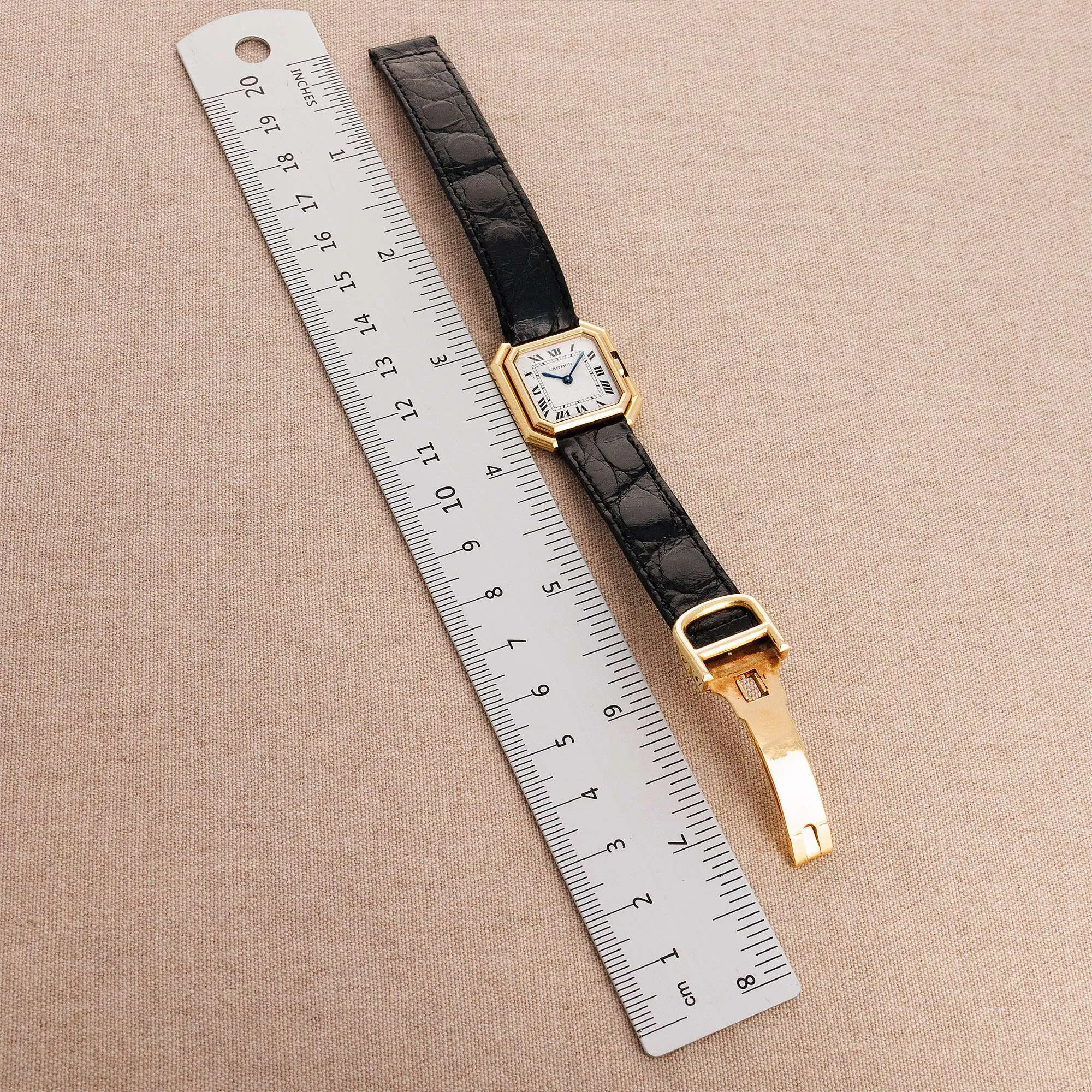 Cartier Yellow Gold Tank Ceinture Ref. 78100
