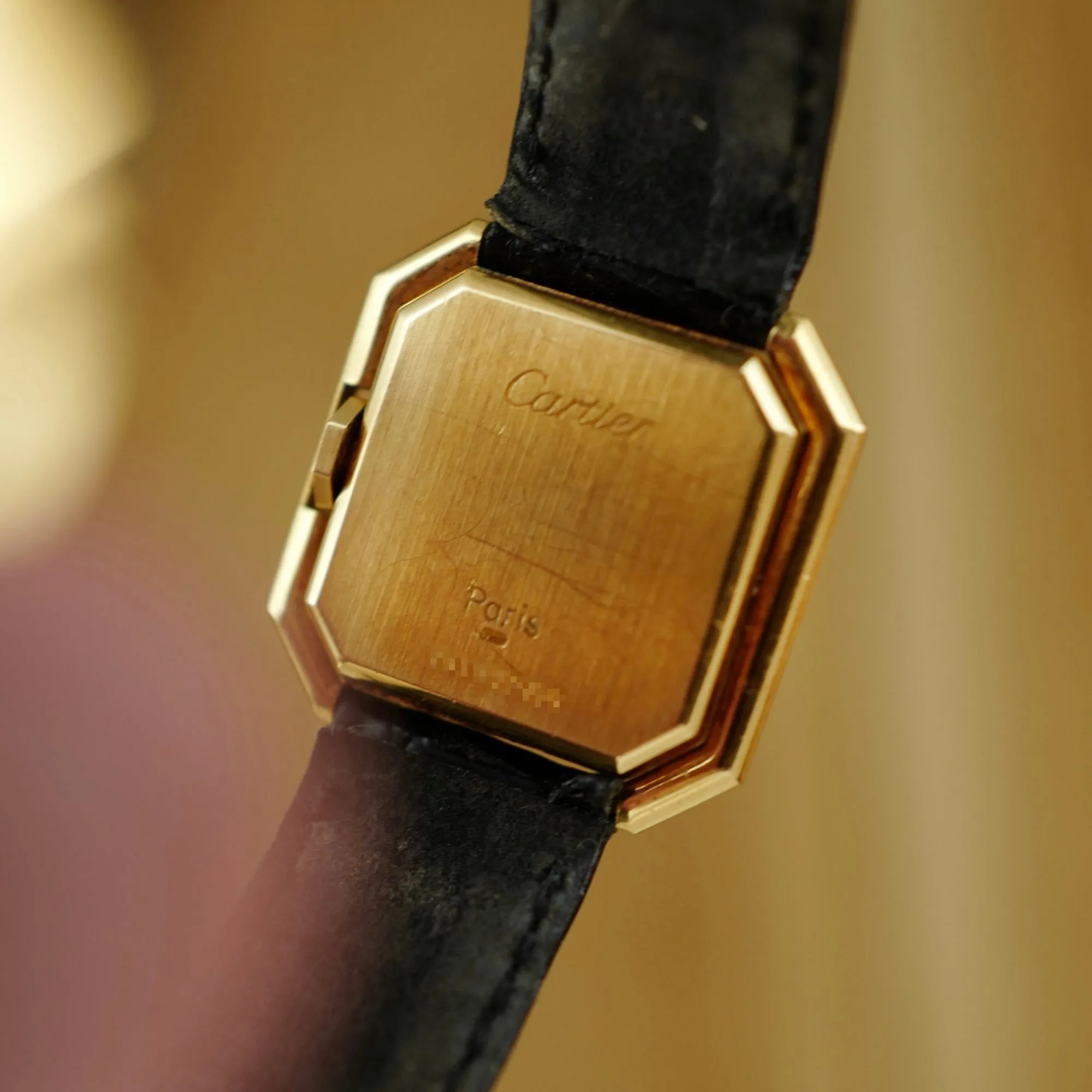 Cartier Yellow Gold Tank Ceinture Ref. 78100