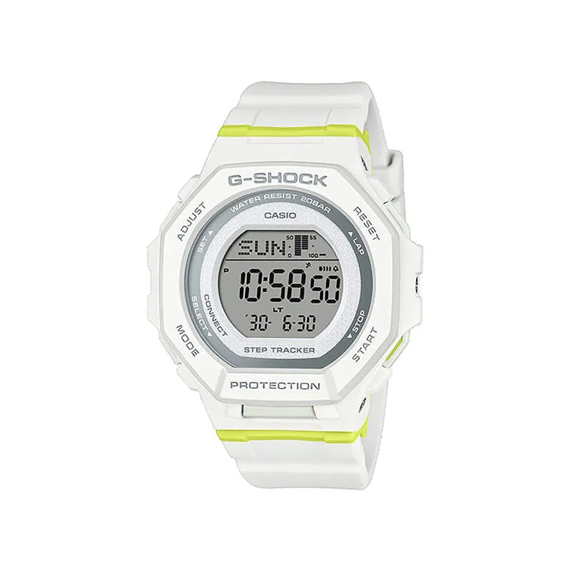 Casio G-Shock GMD-B300SC-7DR Women's Digital Watch with White Resin Band