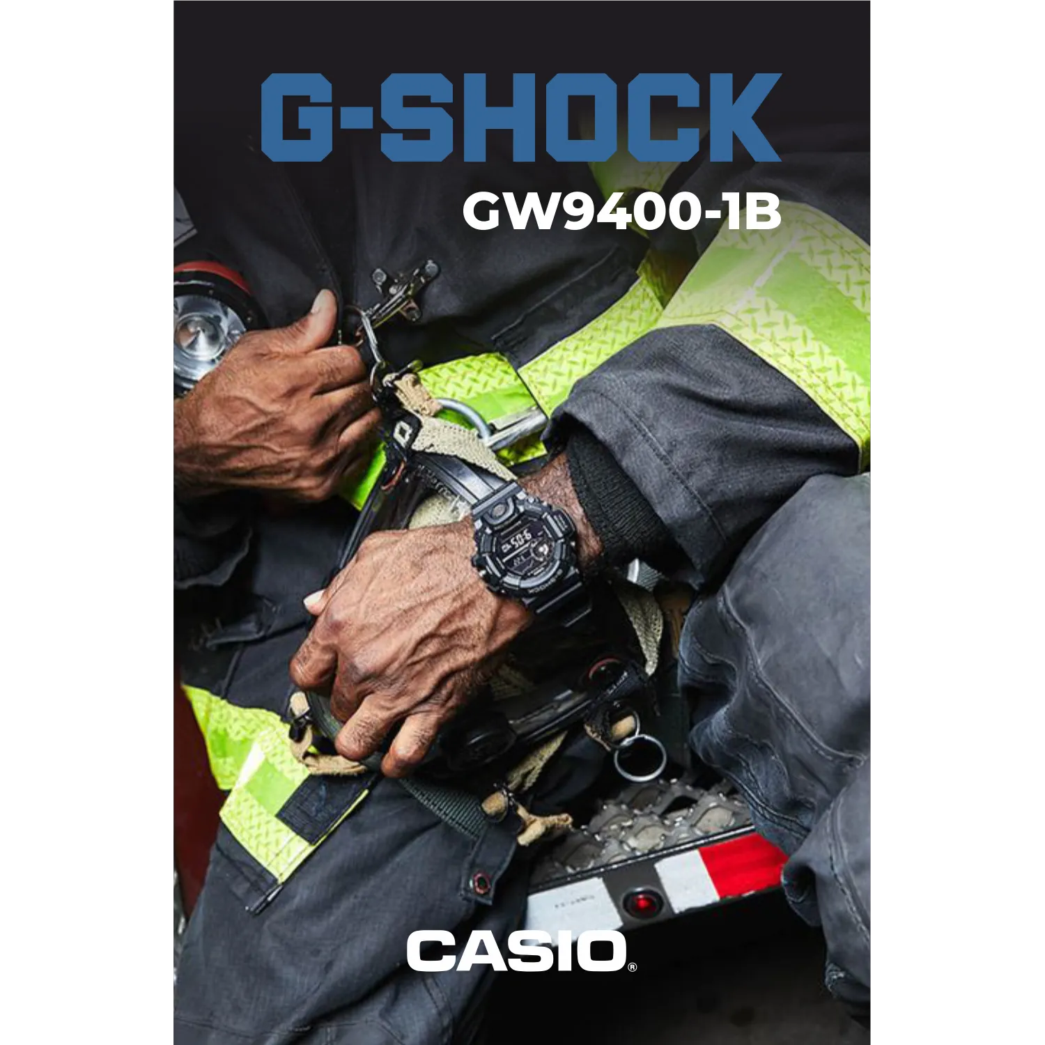 Casio Men G-Shock Master of G Rangeman Black Watch GW9400-1B