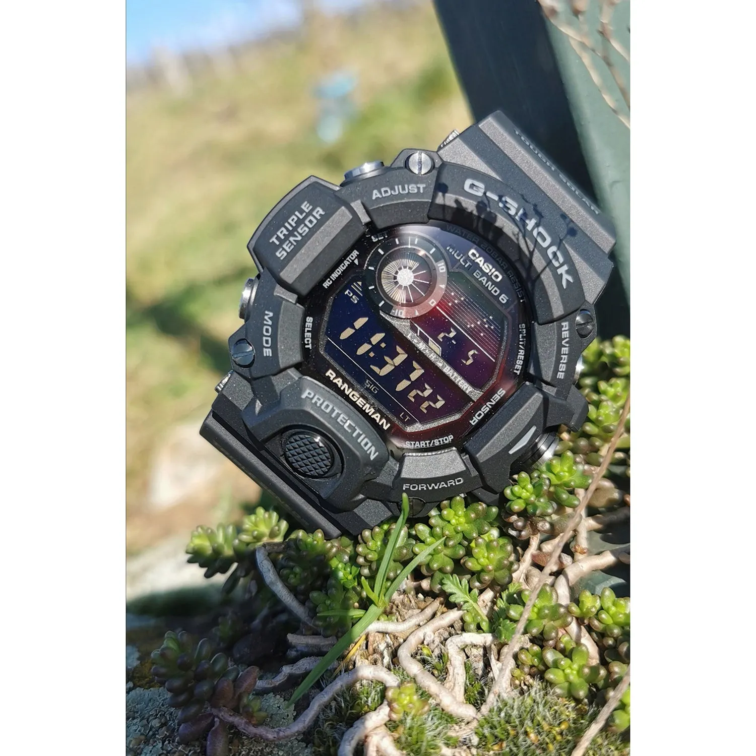 Casio Men G-Shock Master of G Rangeman Black Watch GW9400-1B