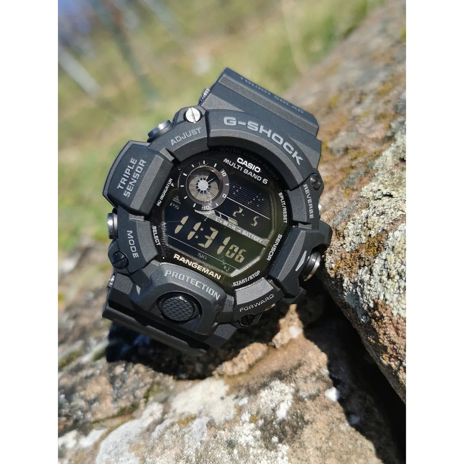 Casio Men G-Shock Master of G Rangeman Black Watch GW9400-1B