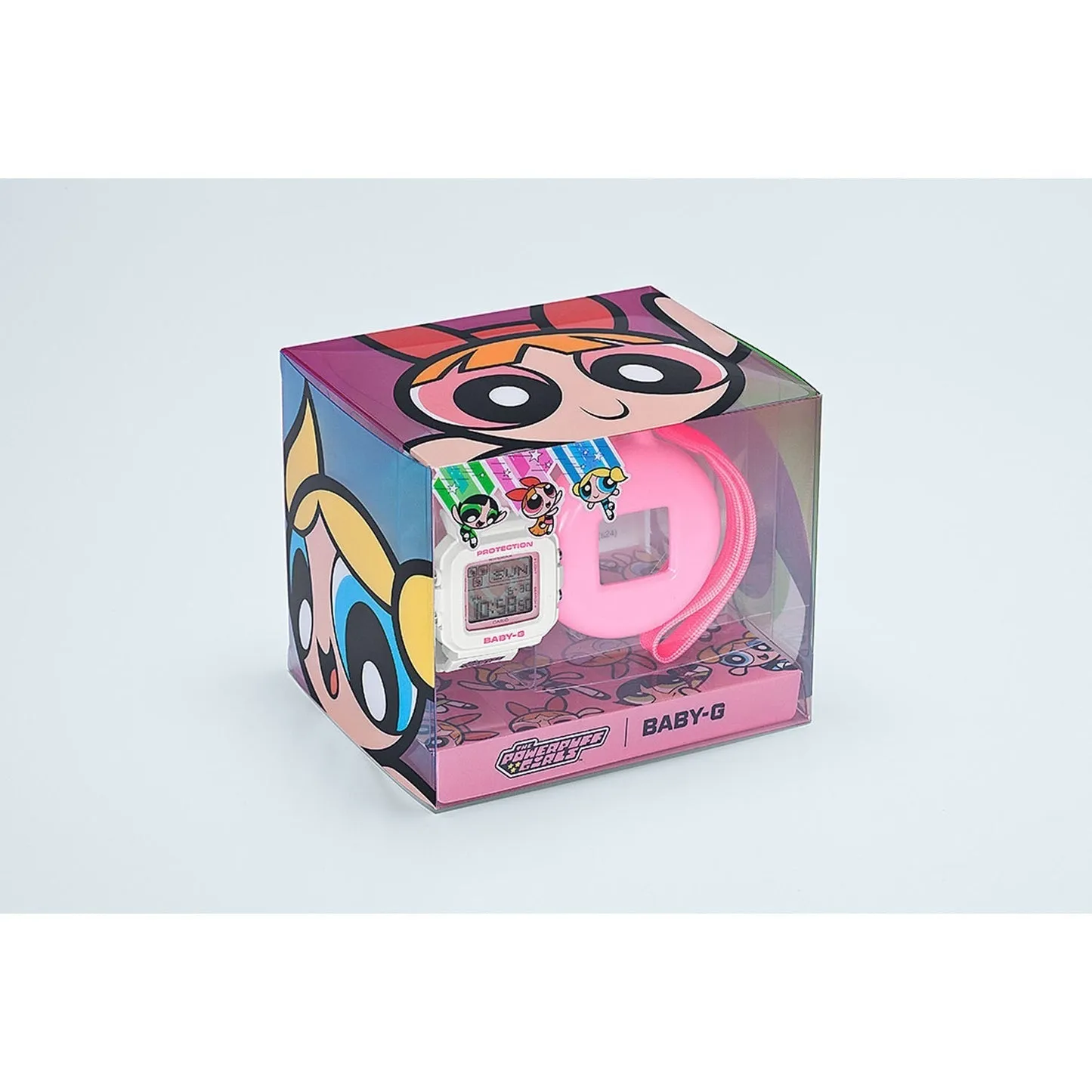 Casio x The Powerpuff Girls Baby-G  Plus White BGD10KPP-7