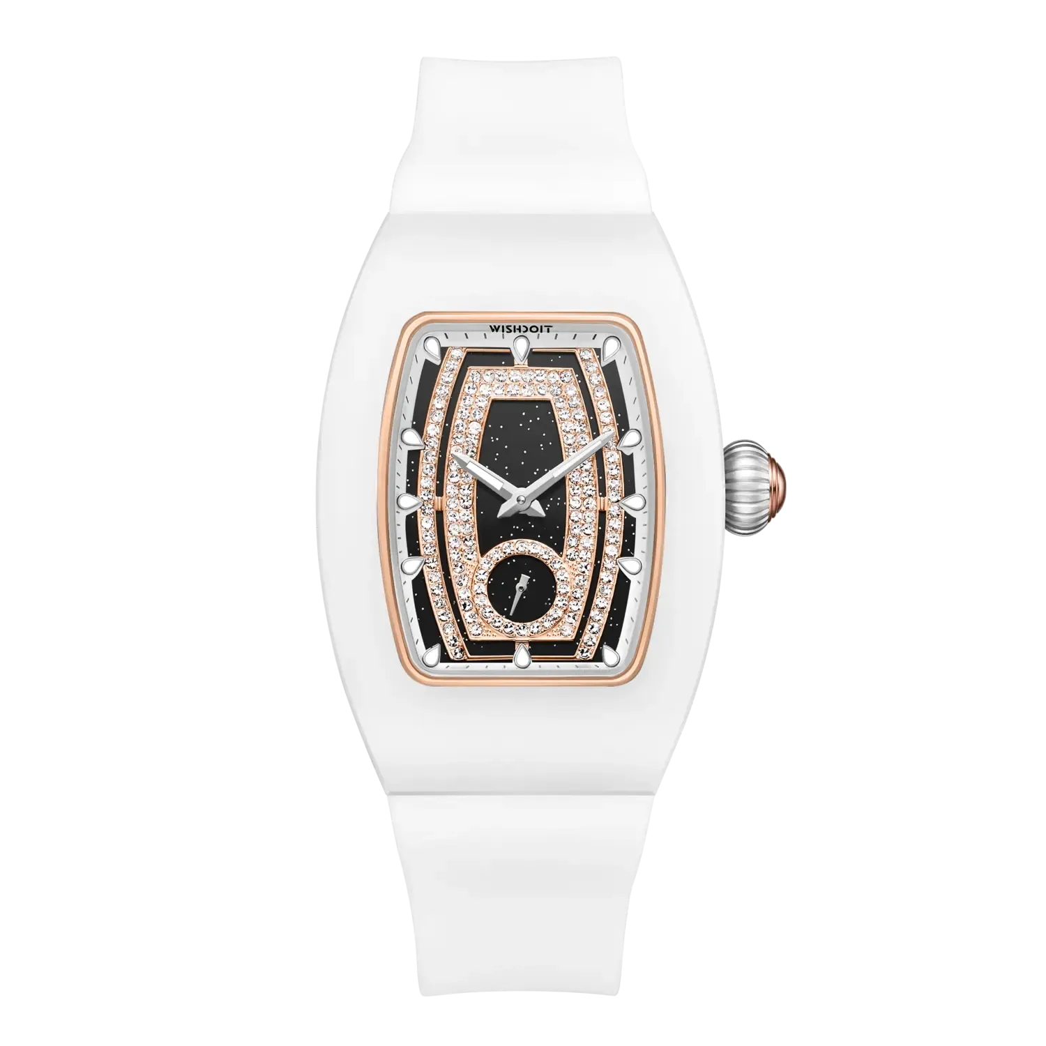 Celestia Women’s Ceramic Tonneau Watch