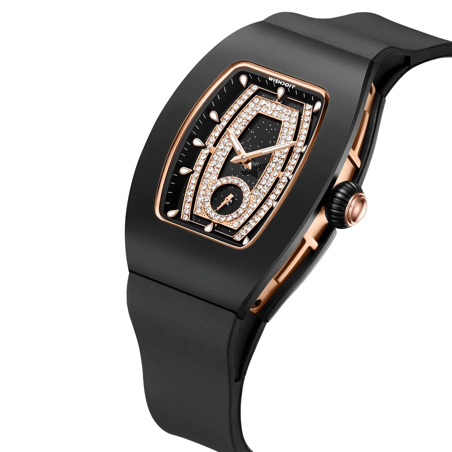 Celestia Women’s Ceramic Tonneau Watch