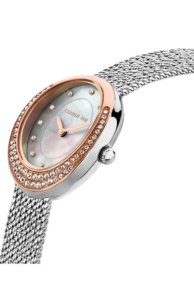 Cerruti 1881 Nemi Ladies Two-Tone Stainless Steel Watch