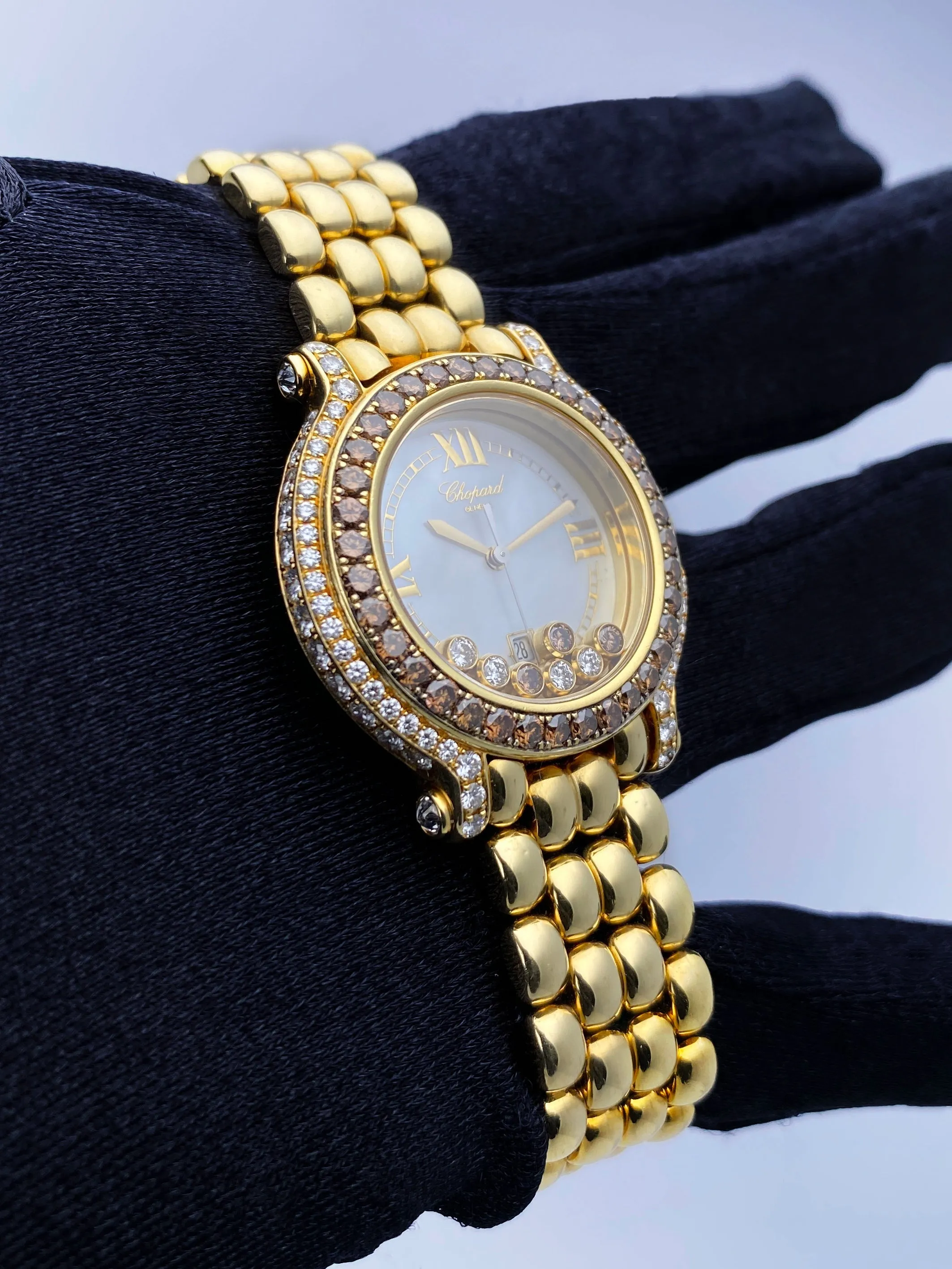 Chopard Happy Sport 27/6817 Diamond MOP Dial Ladies Watch