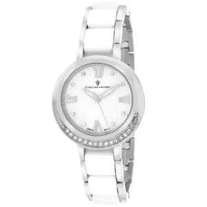 Christian Van Sant Women's Eternelle White MOP Dial Watch - CV7610