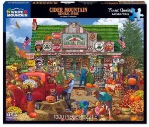 Cider Mountain General Store Puzzle -1000pc - by White Mountain