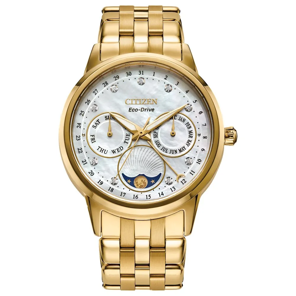 CITIZEN Eco-Drive Dress/Classic Eco Calendrier Ladies Stainless Steel