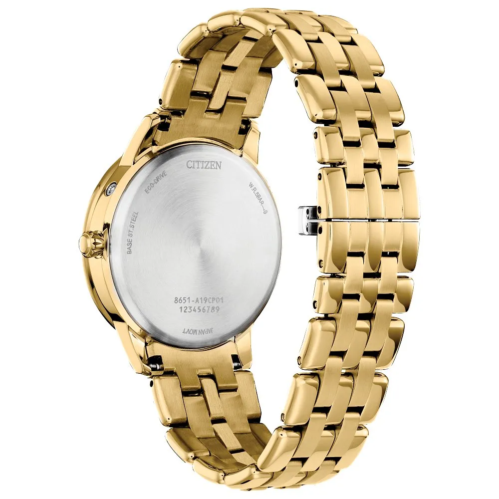 CITIZEN Eco-Drive Dress/Classic Eco Calendrier Ladies Stainless Steel
