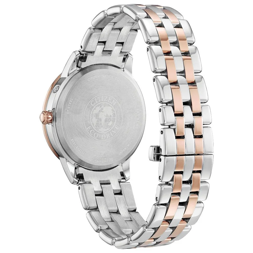 CITIZEN Eco-Drive Dress/Classic Eco Calendrier Ladies Stainless Steel
