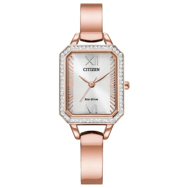Citizen Eco-Drive Dress/Classic Eco Crystal Eco Ladies Stainless Steel