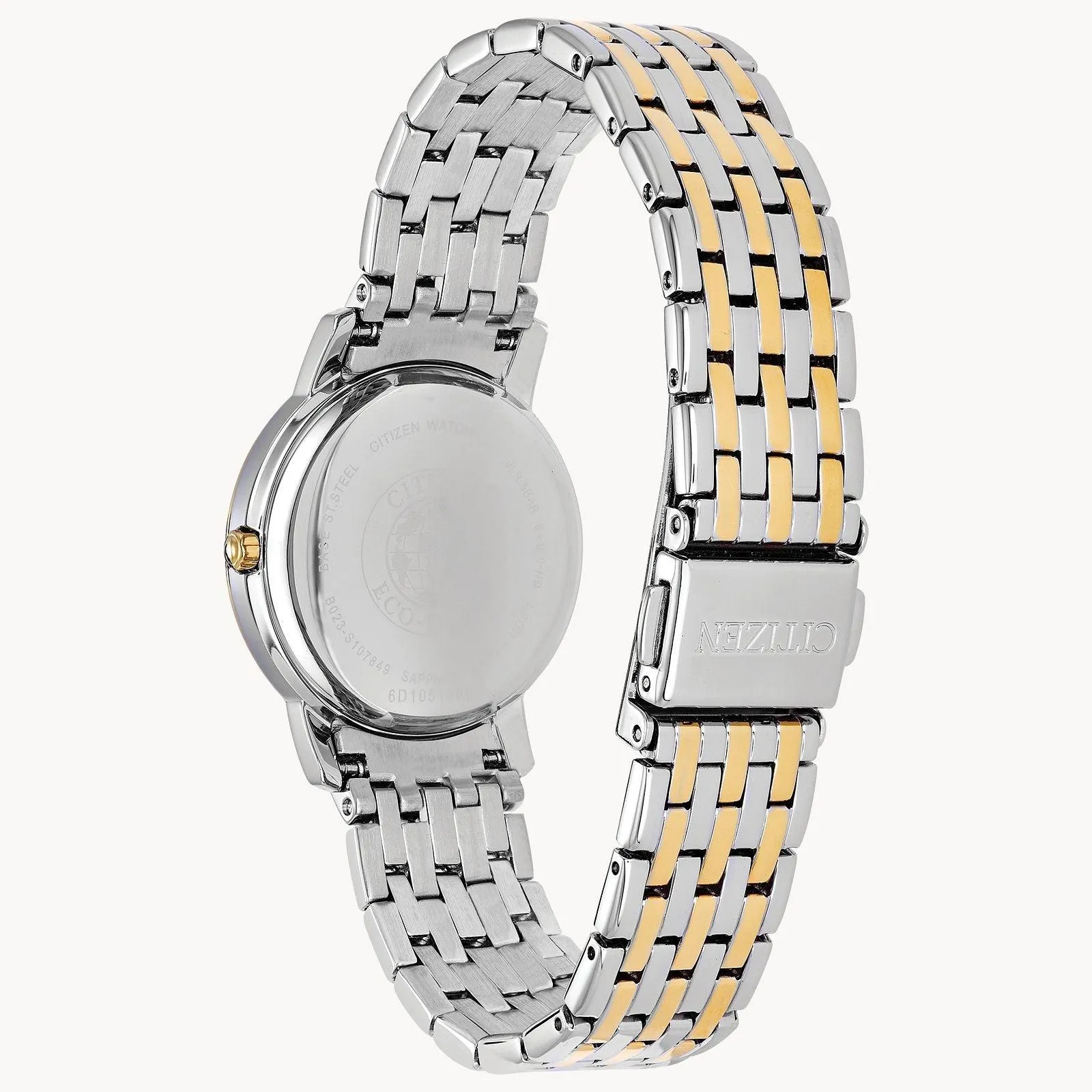 Citizen Eco Drive Silhouette Crystal Women's Watch EX1484-57D
