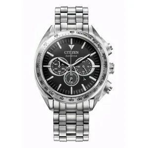 CITIZEN Eco-Drive Sport Luxury Carson Mens Stainless Steel