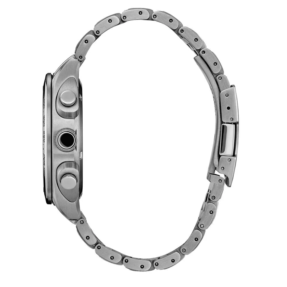 CITIZEN Eco-Drive Sport Luxury Carson Mens Stainless Steel