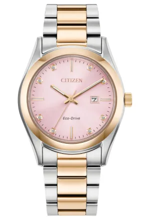 CITIZEN Eco-Drive Sport Luxury Ladies Stainless Steel