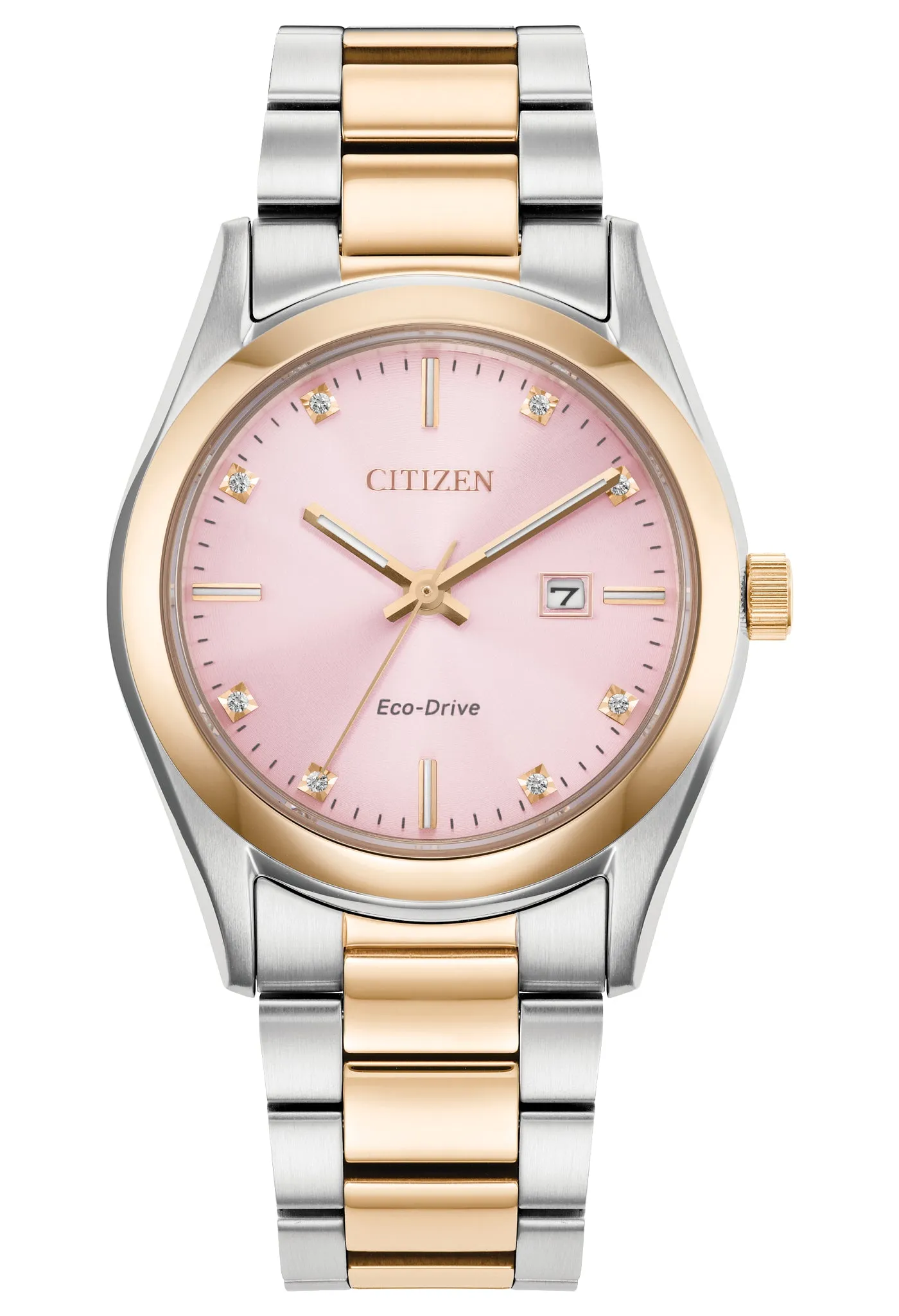 CITIZEN Eco-Drive Sport Luxury Ladies Stainless Steel