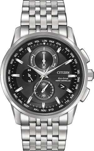 Citizen Eco Drive World Chronograph A-T Men's Watch AT8110-53E
