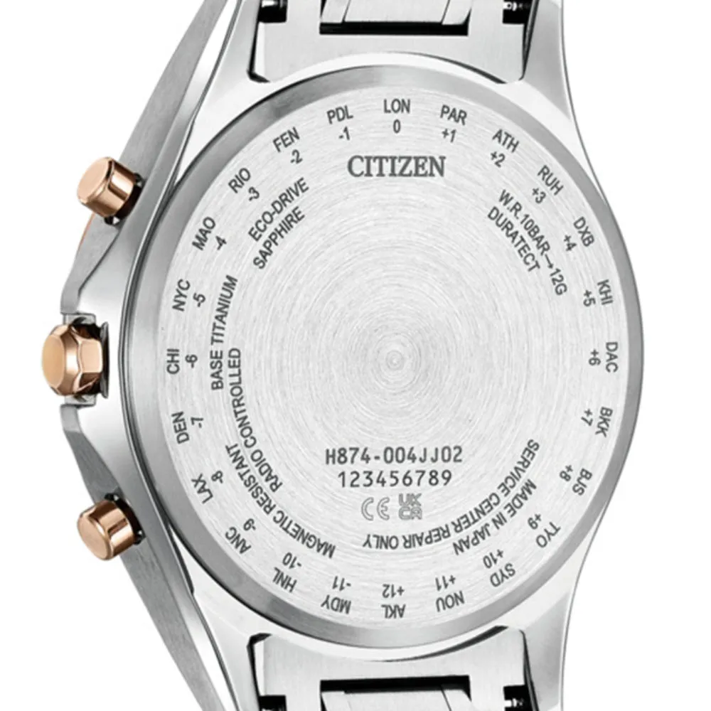 Citizen exceed BY1026-65A Photovoltaic eco-drive H874 Super titanium 10ATM watch 2023.11release