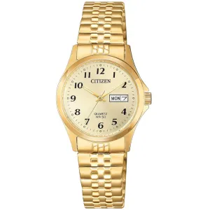 Citizen Women's Gold-tone Stainless Steel Quartz Watch EQ2002-91P