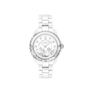 Coach Preston White Women's Watch 14503464