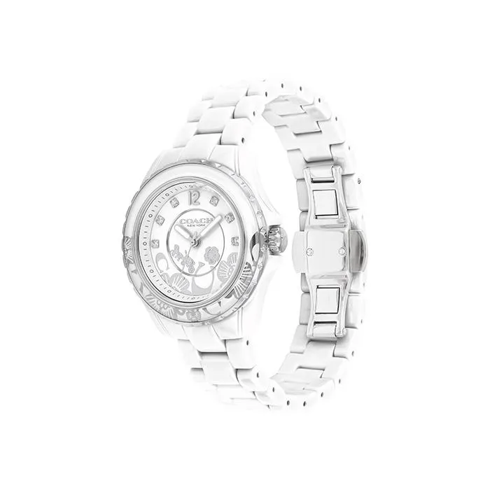 Coach Preston White Women's Watch 14503464