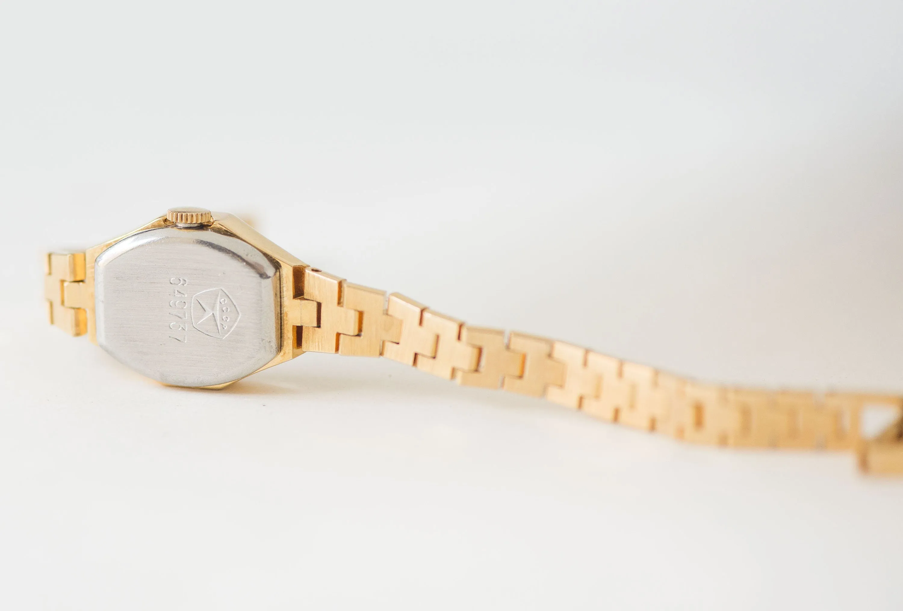 Cocktail wristwatch for women Ray, gold plated women's watch burgundy dial, boho folk women watch evening accessory chic women watch gift