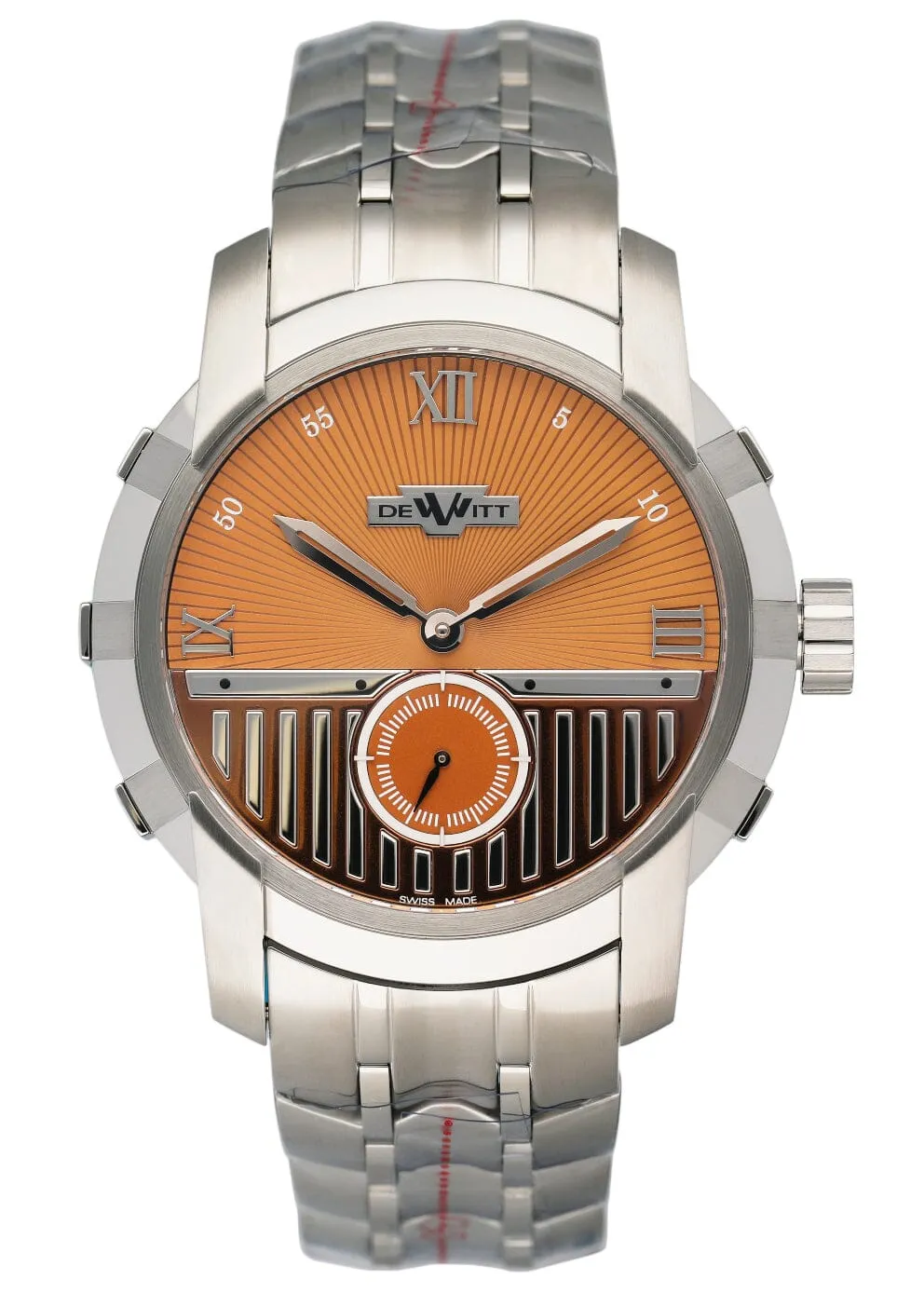 Dewitt Academia FTV.PTS.010.S Brown Dial Mens Watch Box Papers
