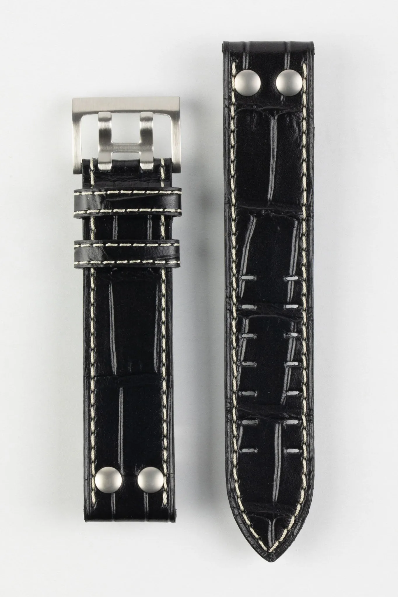 Di-Modell VENEZUELA Pilot Sport Watch Strap in BLACK