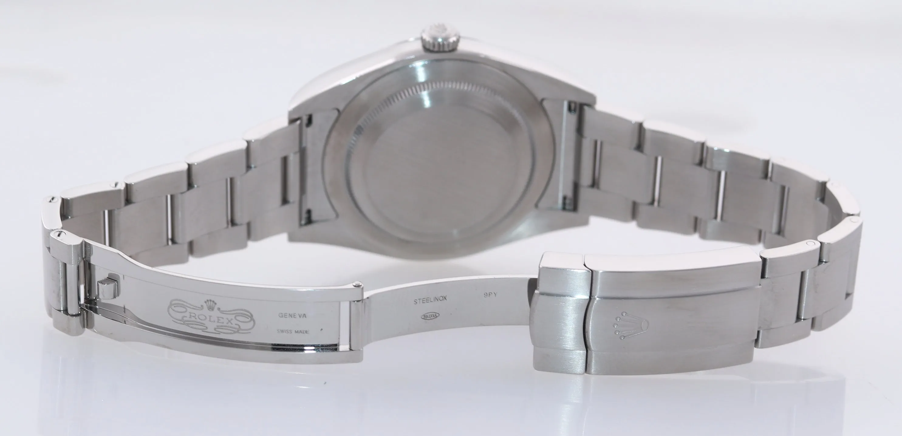 DISCONTINUED Rolex Oyster Perpetual Steel 39mm White Dial 114300 Watch Box