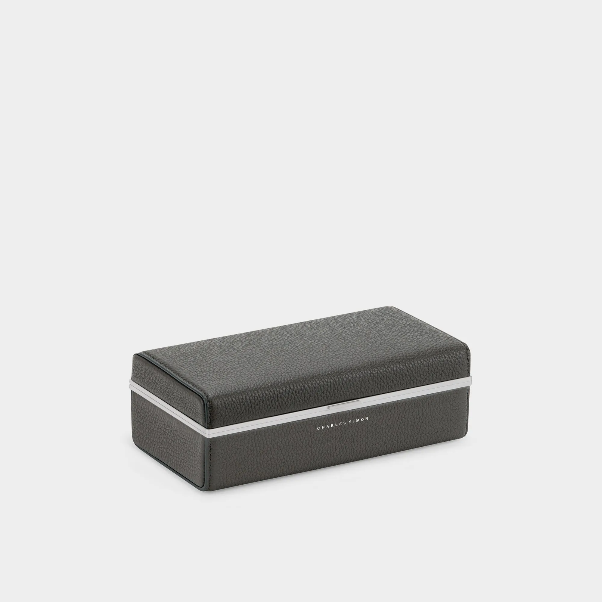 EATON 3 WATCH CASE - GRAPHITE / GREY