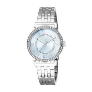 Esprit Jules Ladies Light Blue Dial Silver Stainless Steel Watch