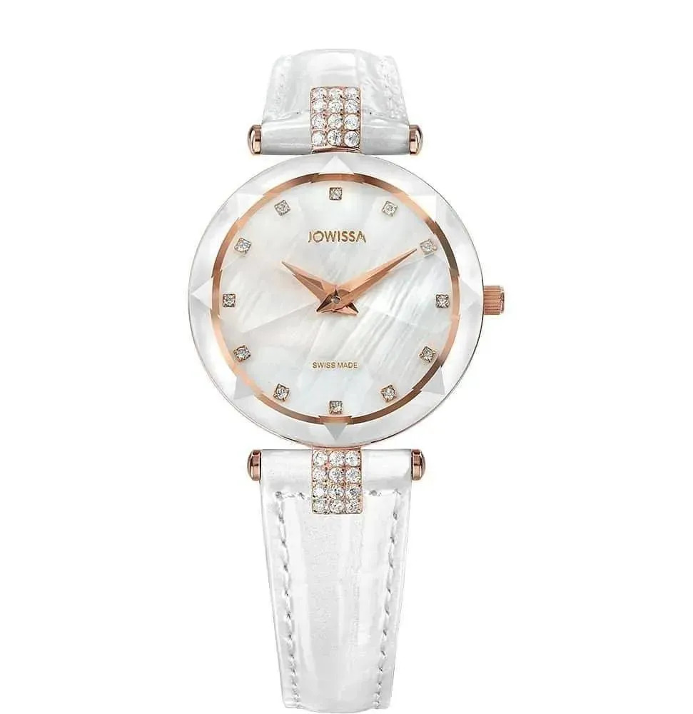 Facet Strass Swiss Ladies Watch J5.628.M