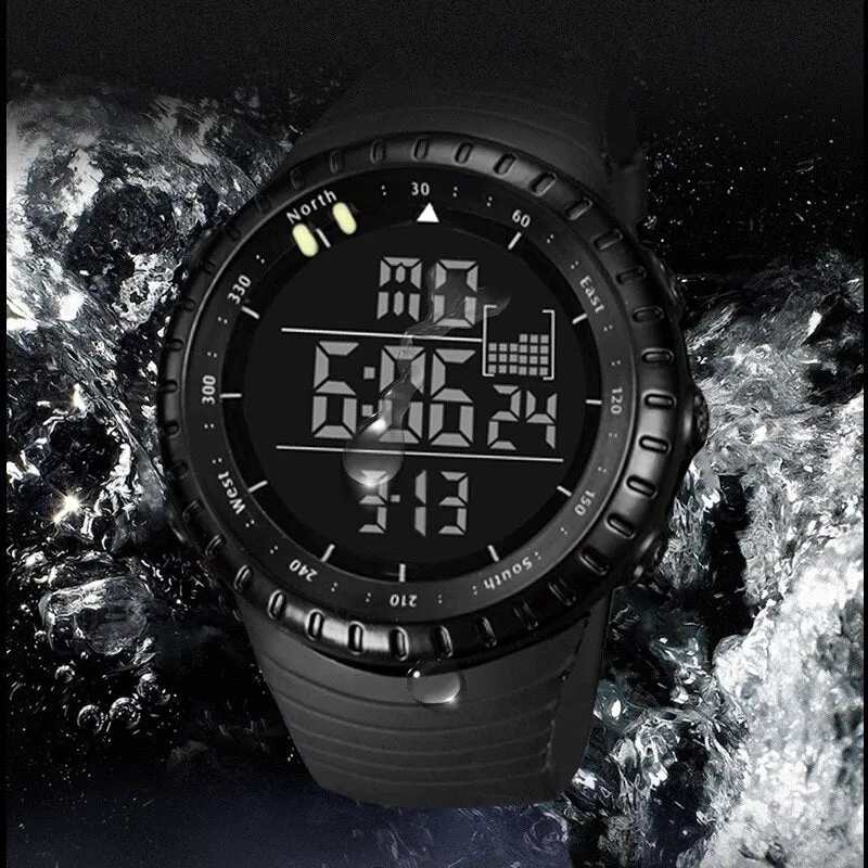 Fashion Casual Watches Men Sports Digital Military Watch 2019 Electronics LED Wristwatch Waterproof New Luxury Brand for Men