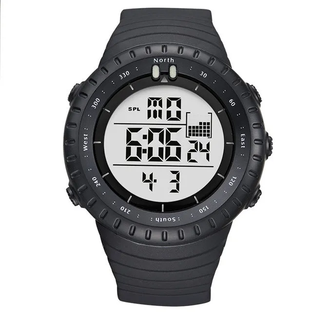 Fashion Casual Watches Men Sports Digital Military Watch 2019 Electronics LED Wristwatch Waterproof New Luxury Brand for Men