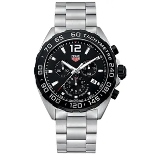 Formula 1 Quartz Chronograph 43mm with Black Dial
