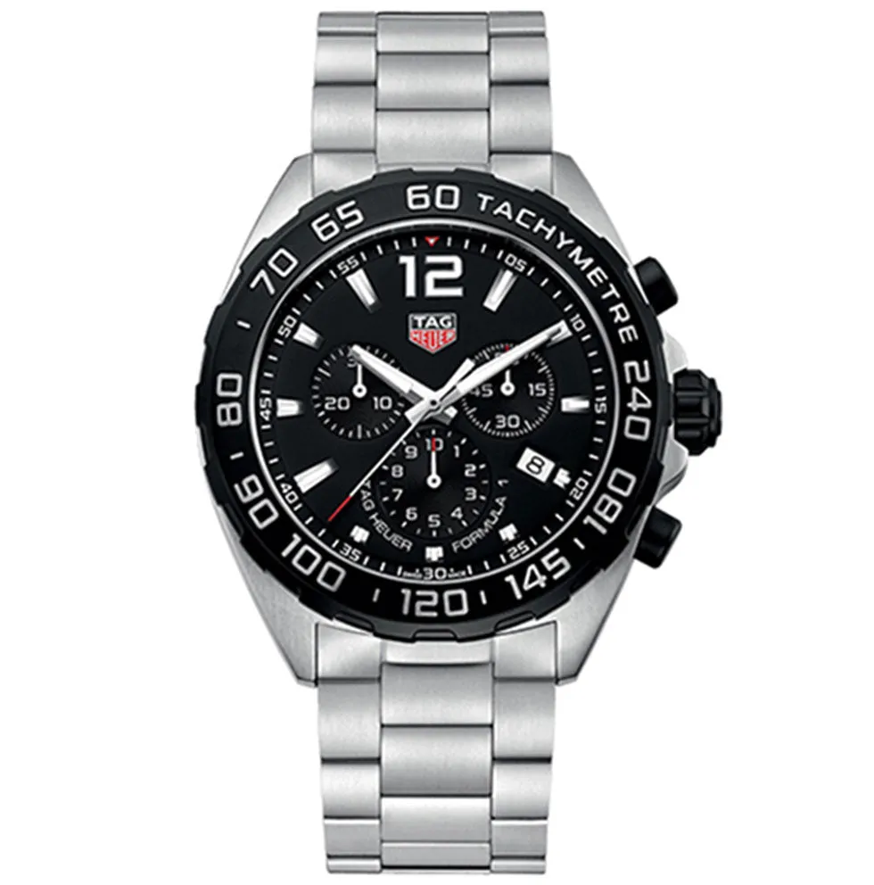 Formula 1 Quartz Chronograph 43mm with Black Dial
